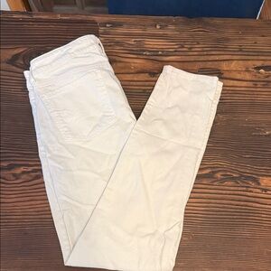 American Eagle Outfitters Women's Light Tan Straight Leg Jeans